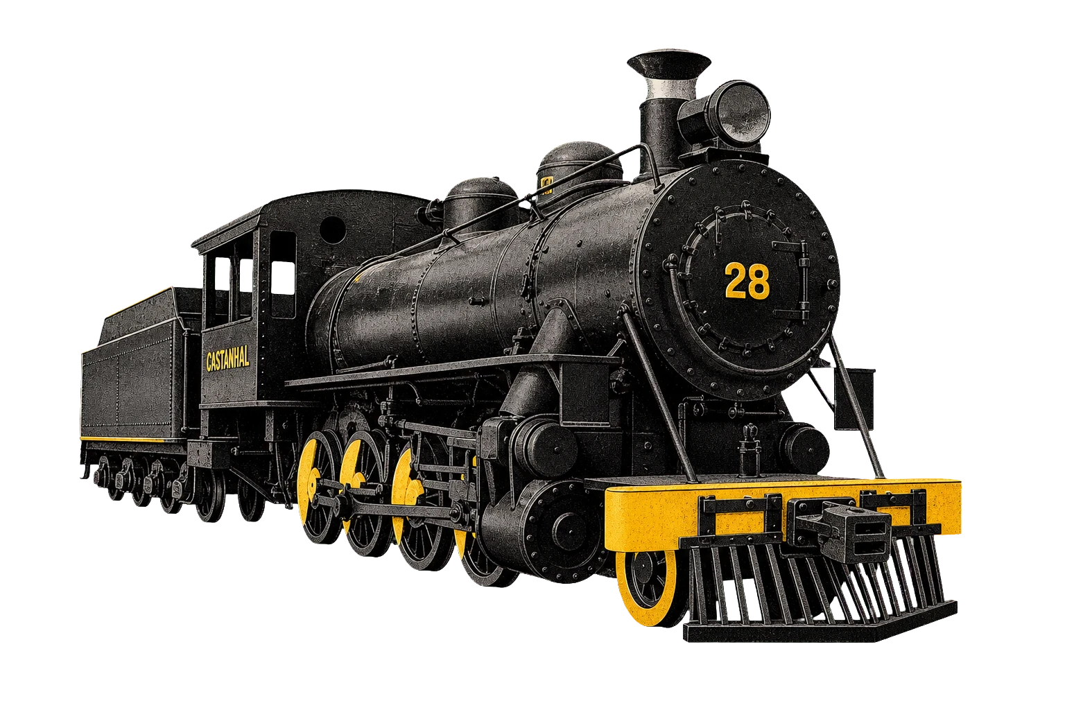 Maria Fumaça histórica número 28 de Castanhal